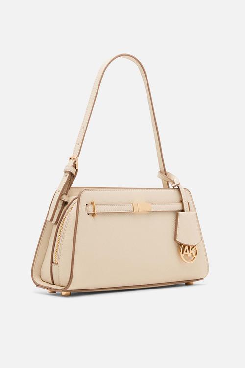 Exclusive Belted Shoulder Bag - Parchment