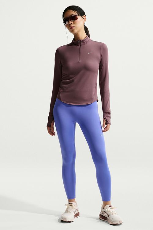 W Nk Df Tempo Hr 7/8 Tght - Sapphire/Reflective Silv