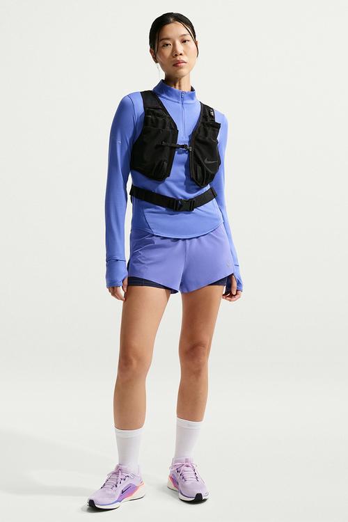 W Nk Swift Df Mr 2N1 Shrt - Sapphire/Midnight Navy/Reflective Silv