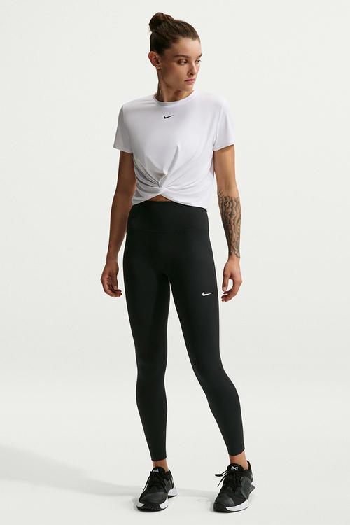 W Nk Df One Hr Tight Useam - Black/White