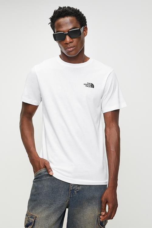 M Half Dome Photo Regular Short Sleeve Tee-Graphic - Tnf White