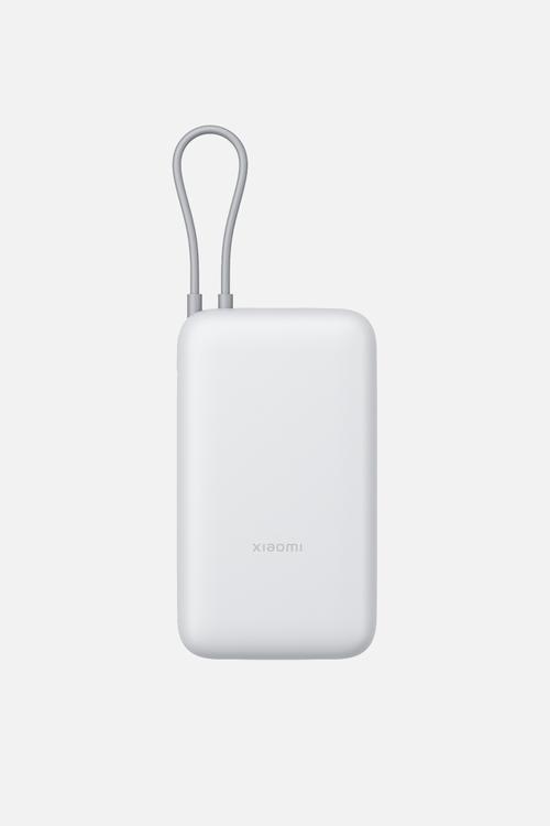 Xiaomi Power Bank 20000mAh (Integrated Cable) - Light Grey