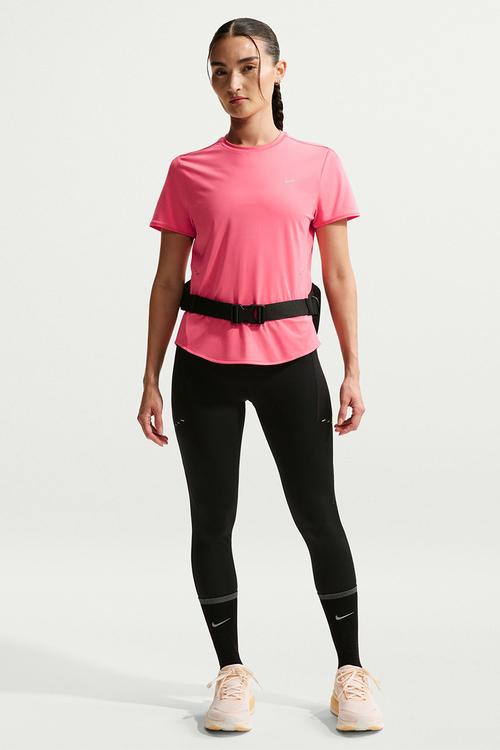 W Nk Swift Df Ss Top - Sea Coral/Reflective Silv