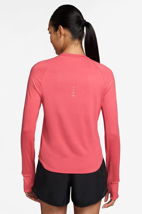 W Nk Swift Df Uv Ls Crw - Sea Coral/Reflective Silv