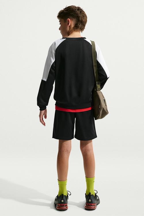 K Nsw Shorts Tracksuit Crew - black/white/black/white