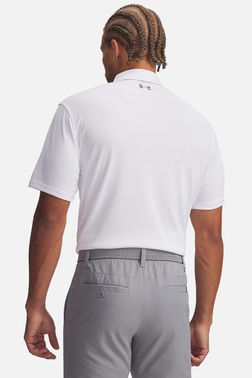 UA Tech Polo - White / Graphite / Graphite