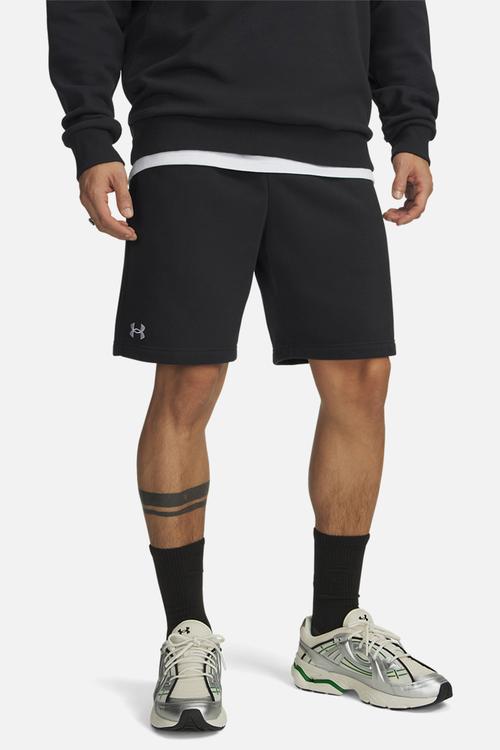 UA Rival Fleece Shorts - Black /  / White