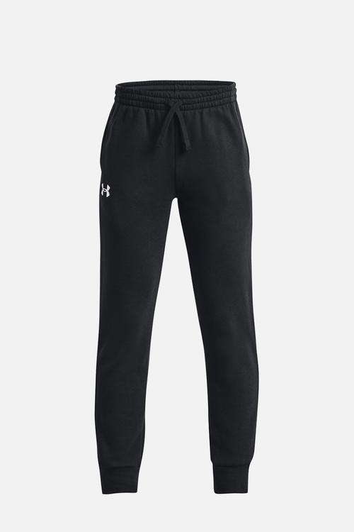 Ua rival fleece joggers - black/white