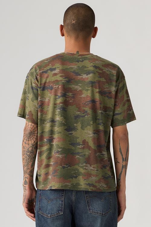 CLASSIC BOXY SS TEE - Ombre Camo MULTI CAMO