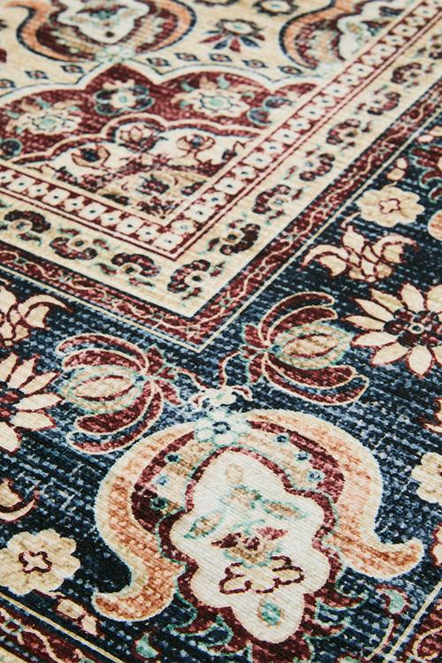 Brisbane Indria Antique Rug - Rust