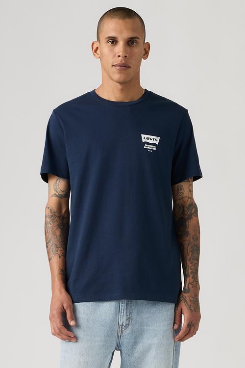 Graphic Crewneck Tee Za Levis Pizza 1 Dr
