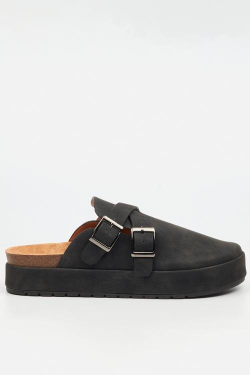 Aruna 3 mule - black