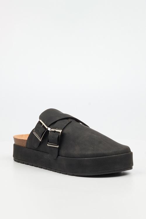 Aruna 3 mule - black