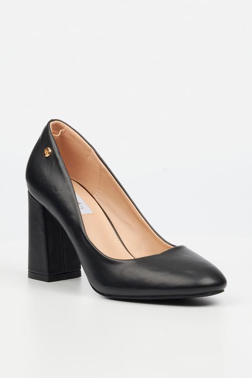 Nell 1 pump block heel  - black