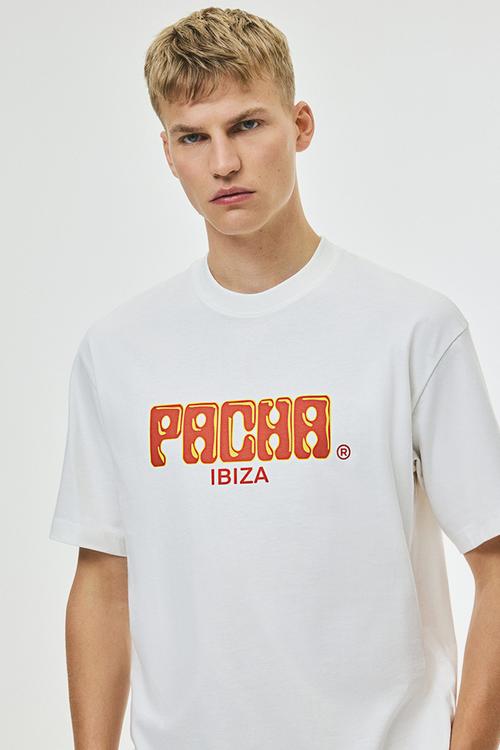 Loose fit T-shirt - white/pacha