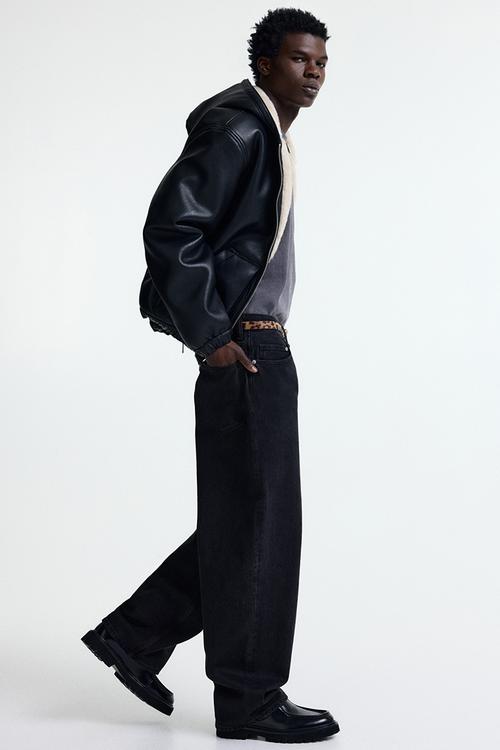 Baggy jeans - black