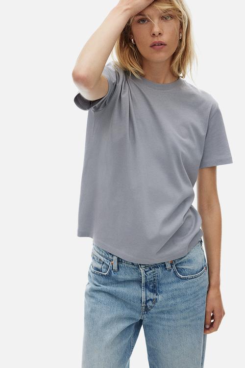 Cotton T-shirt - grey