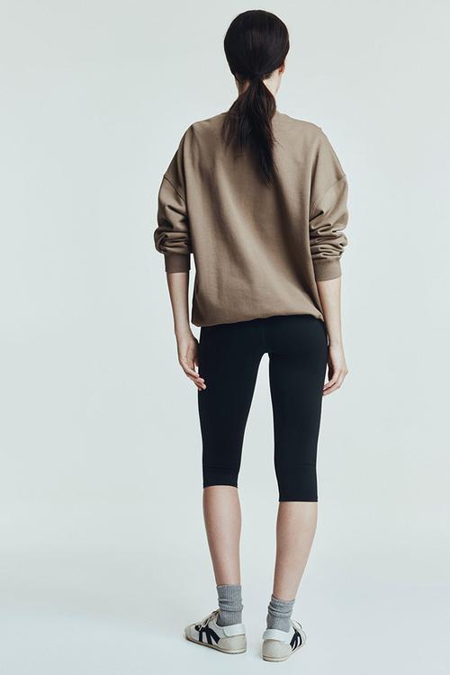 Sports sweatshirt - dark beige