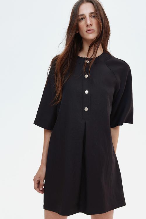 Shift dress - dark brown
