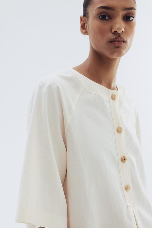 Shift dress - cream
