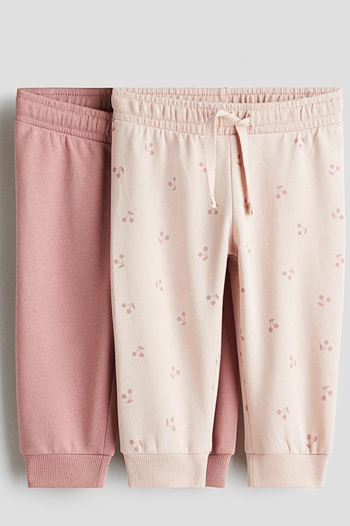 2 Pack joggers - pink/cherries