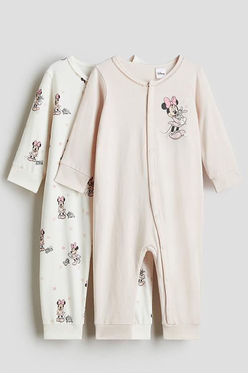 2-Pack printed pyjamas - light pink/minnie mouse