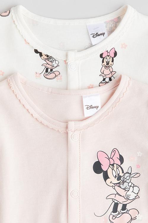 2-Pack printed pyjamas - light pink/minnie mouse