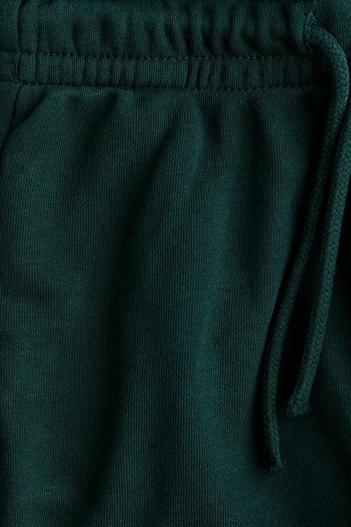 Sweatshirt shorts - dark green
