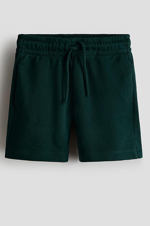 Sweatshirt shorts - dark green