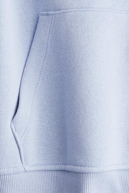 Hoodie - light blue