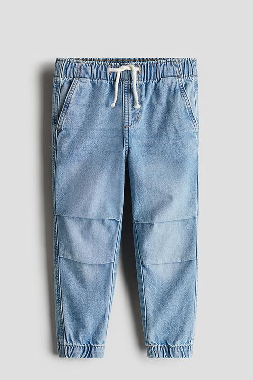 Denim joggers - light denim blue