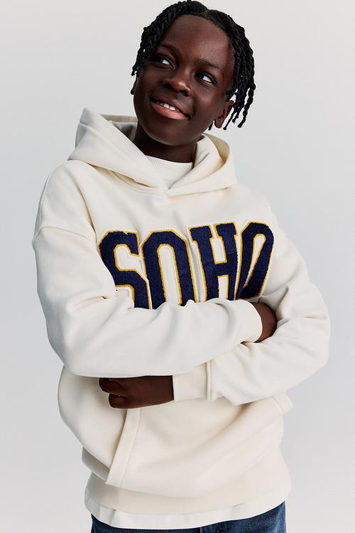 Hoodie - cream/soho