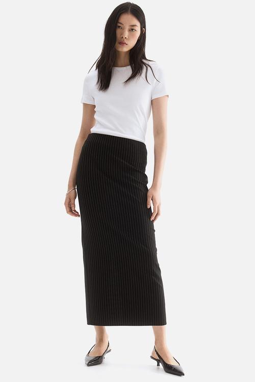 Midi skirt - black