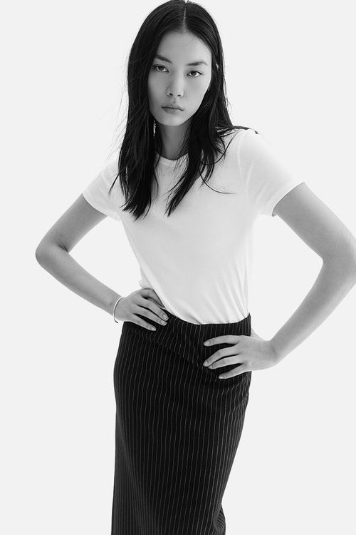 Midi skirt - black