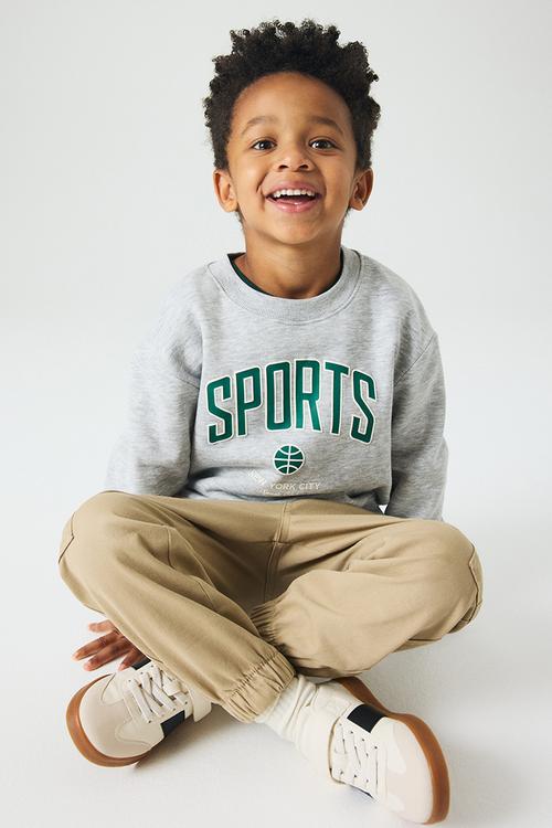 Sweatshirt - light grey marl sports