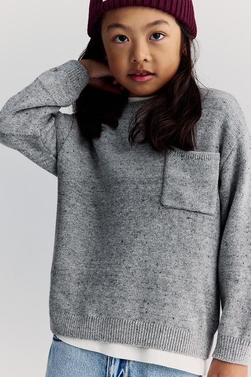 Cotton jumper - grey