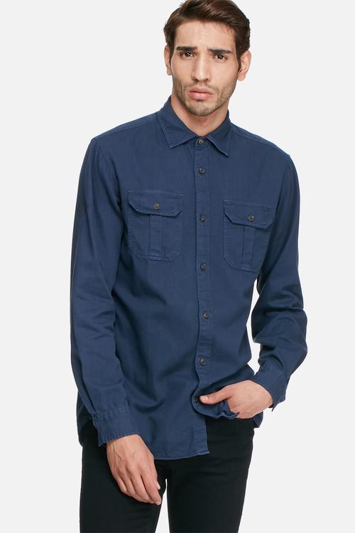 Rochester regular fit shirt - blue 