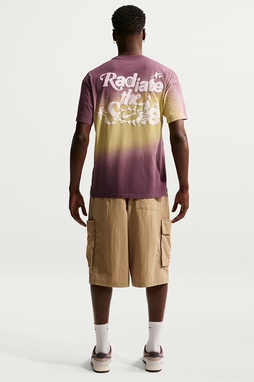 NSW  Radiate Dip Dye LooseTee – Buffalo Gold/Tattoo