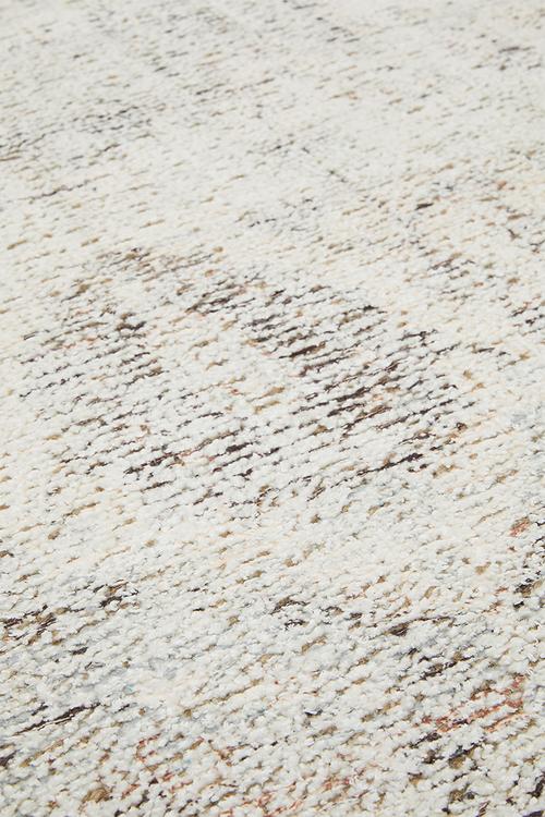 Jute & Wool Antique Rug - Multi