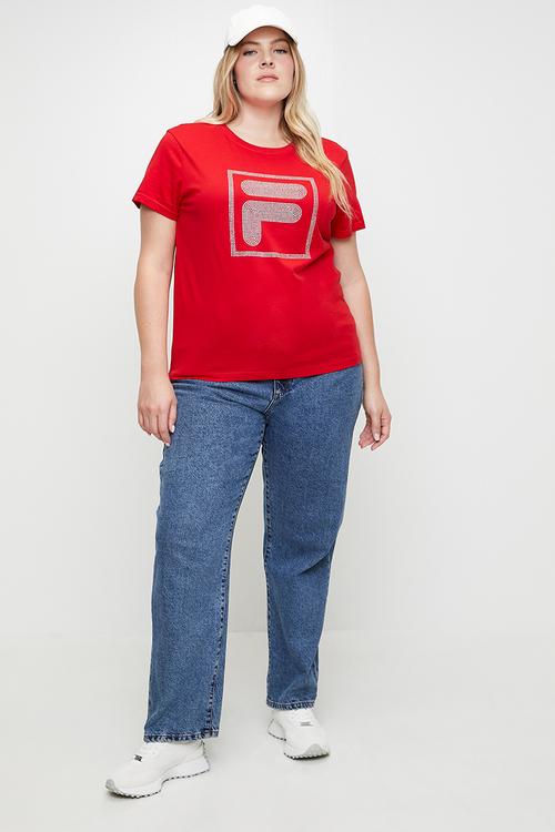 Plus Natasha T-Shirt - Fila Red