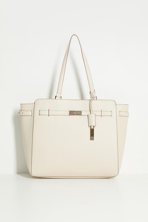 Exclusive Cam Tote Bag - Parchment