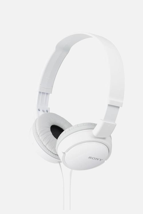 Sony MDR-ZX110 Headphones Earphone Foldable - White