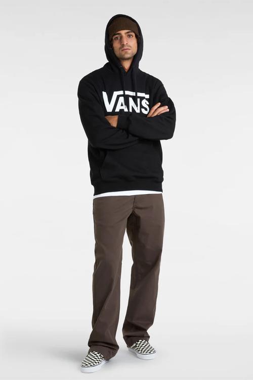 Vans Classic Pullover - BLACK-WHITE