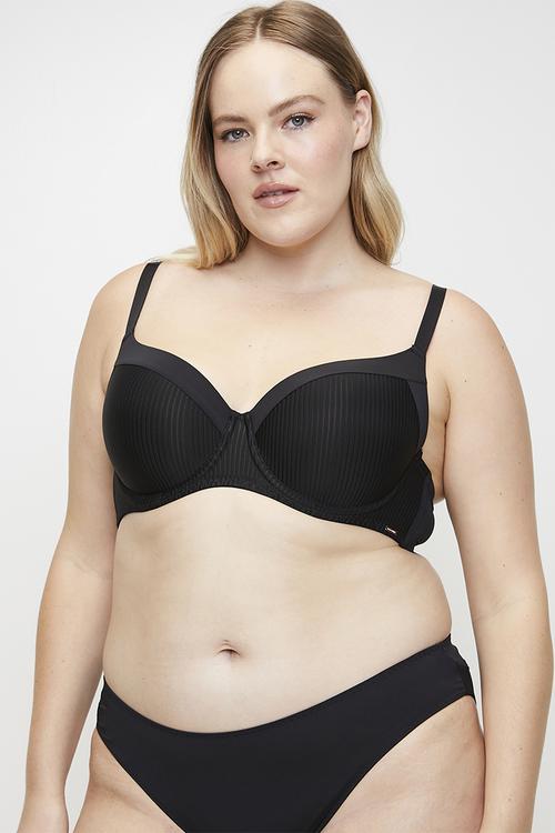 Plus carmen light padded demi - black