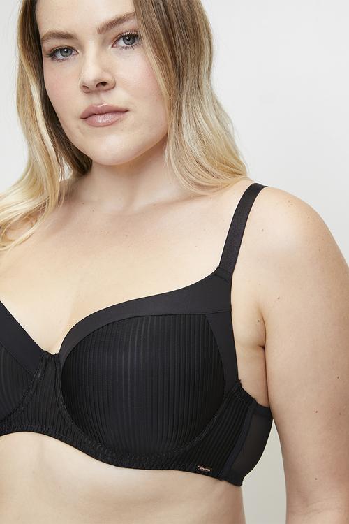 Plus carmen light padded demi - black