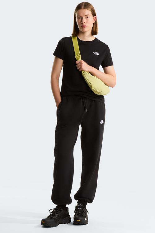 W Evolution Simple Dome Slim Short Sleeve Tee - Tnf Black