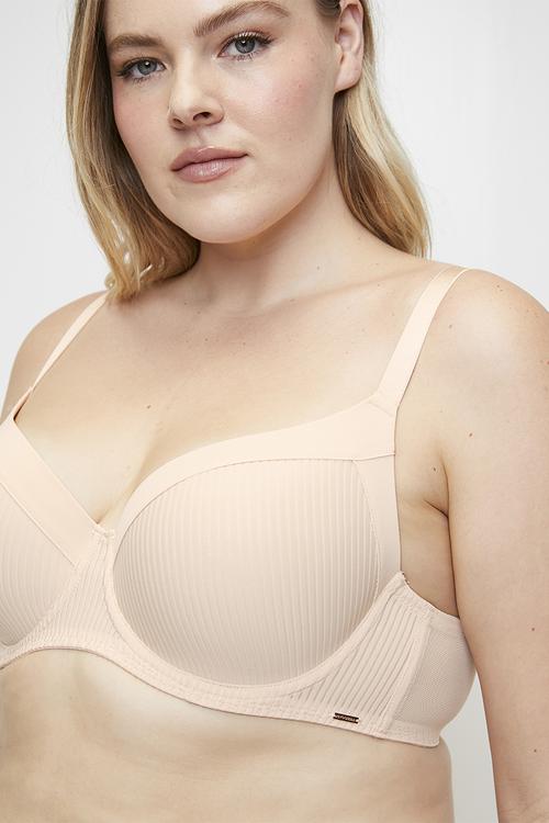Plus carmen light padded demi - beige