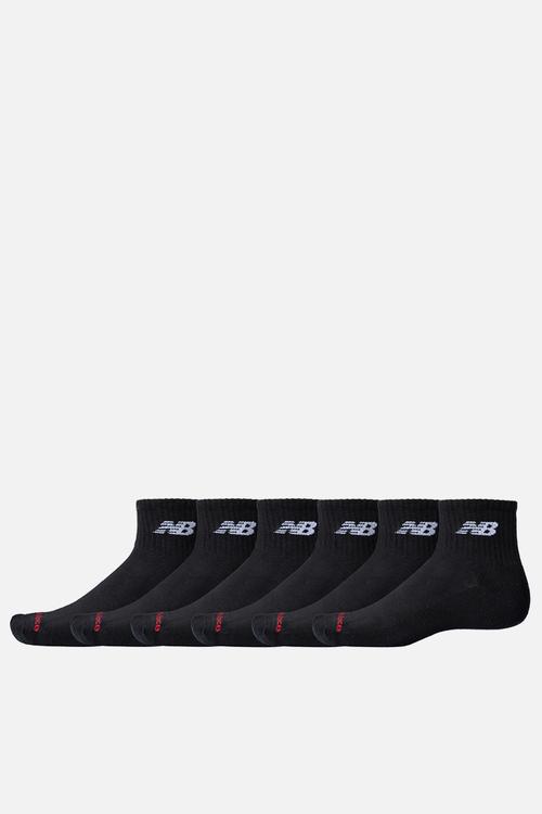 Everyday Ankle Sock 6Pk - Black