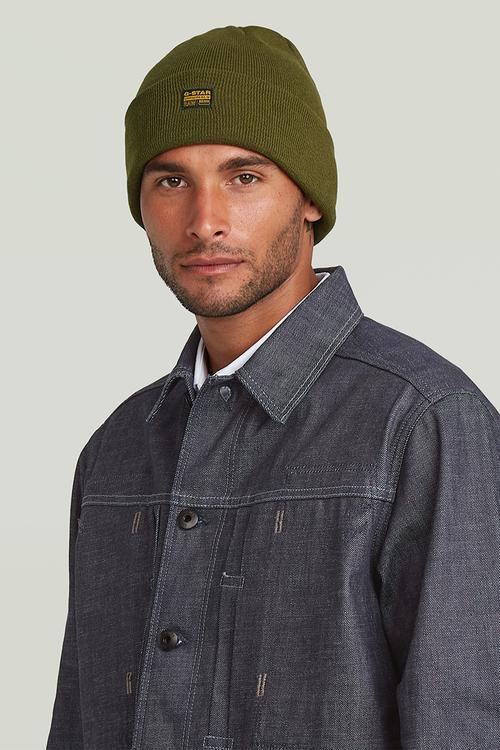 Effo Long Beanie - Dark Olive