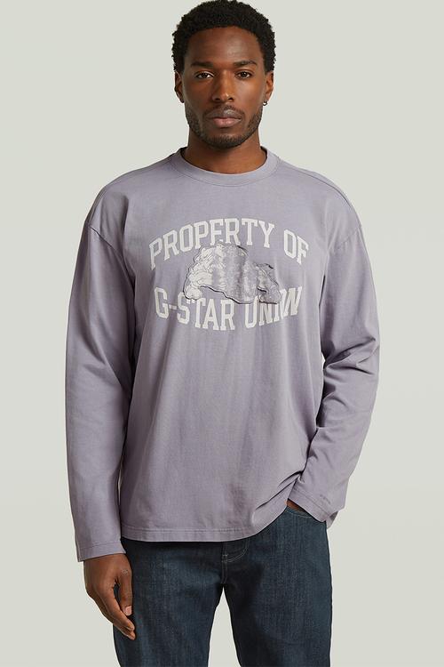 Sunfaded Gr Relaxed R T L\S - Quicksilver